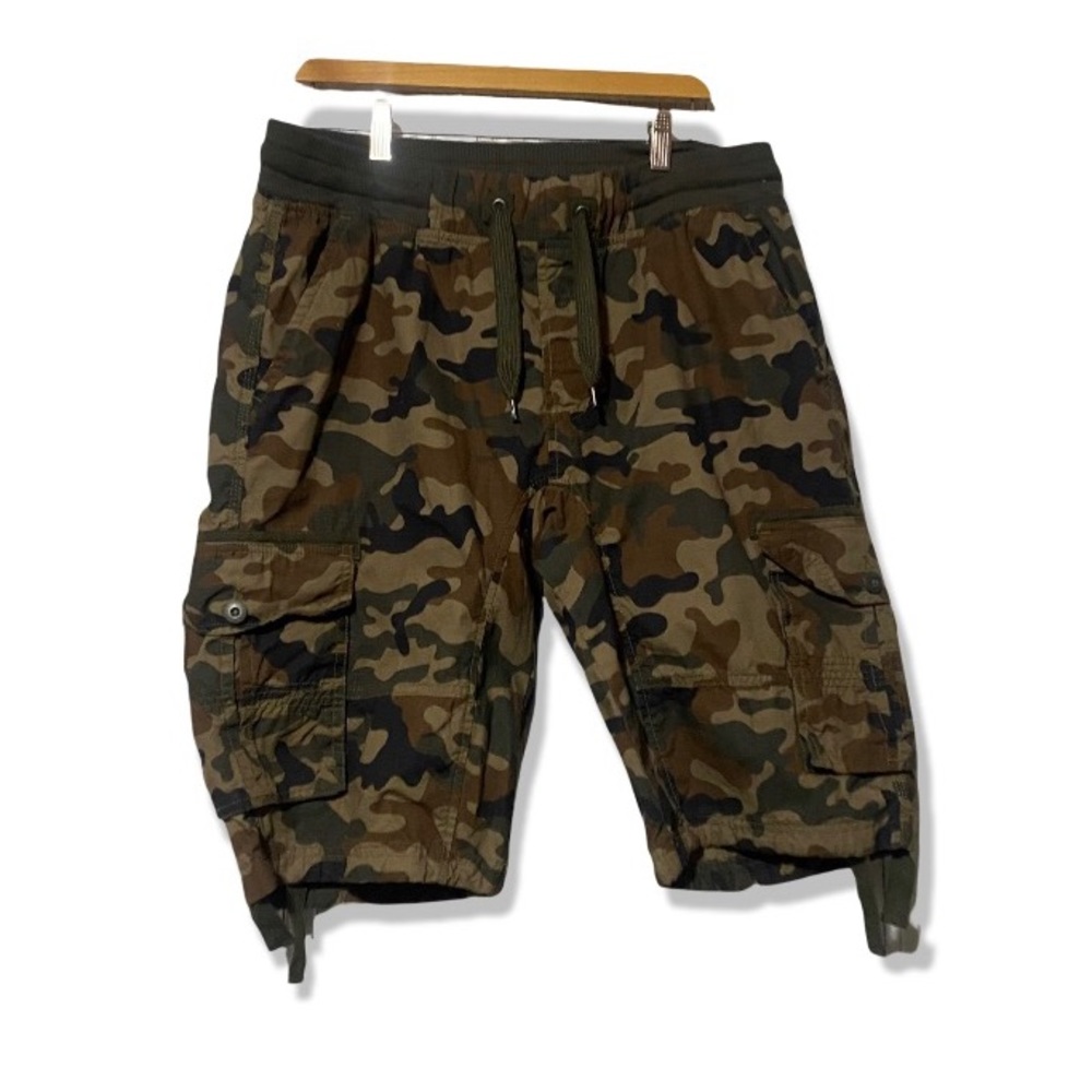 Southpole Camouflage Cargo Shorts